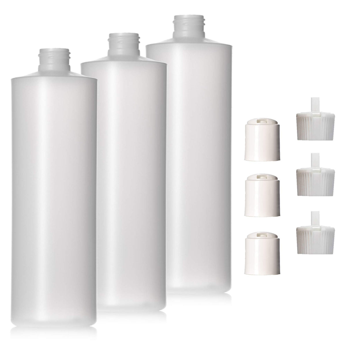 Aromine 8oz bottle with disc cap for controlled pours