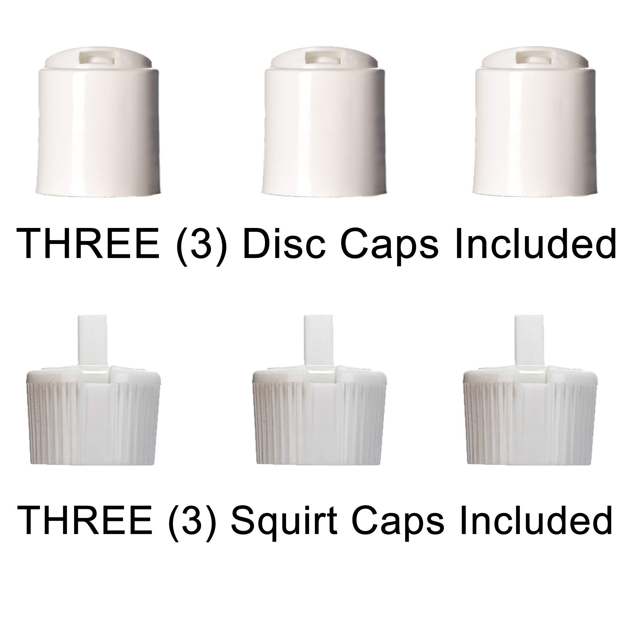 Aromine three-pack bottles, ideal for DIY shampoo and conditioner blends