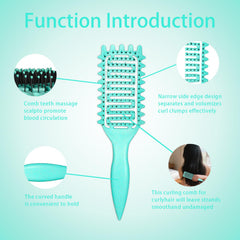 ARO X MATI vented design promotes airflow for faster drying and less frizz