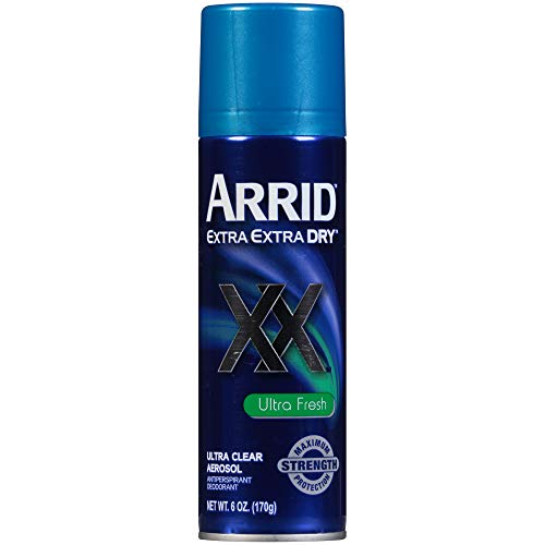 Arrid XX Dry Ultra Fresh in a gym bag for daily use.