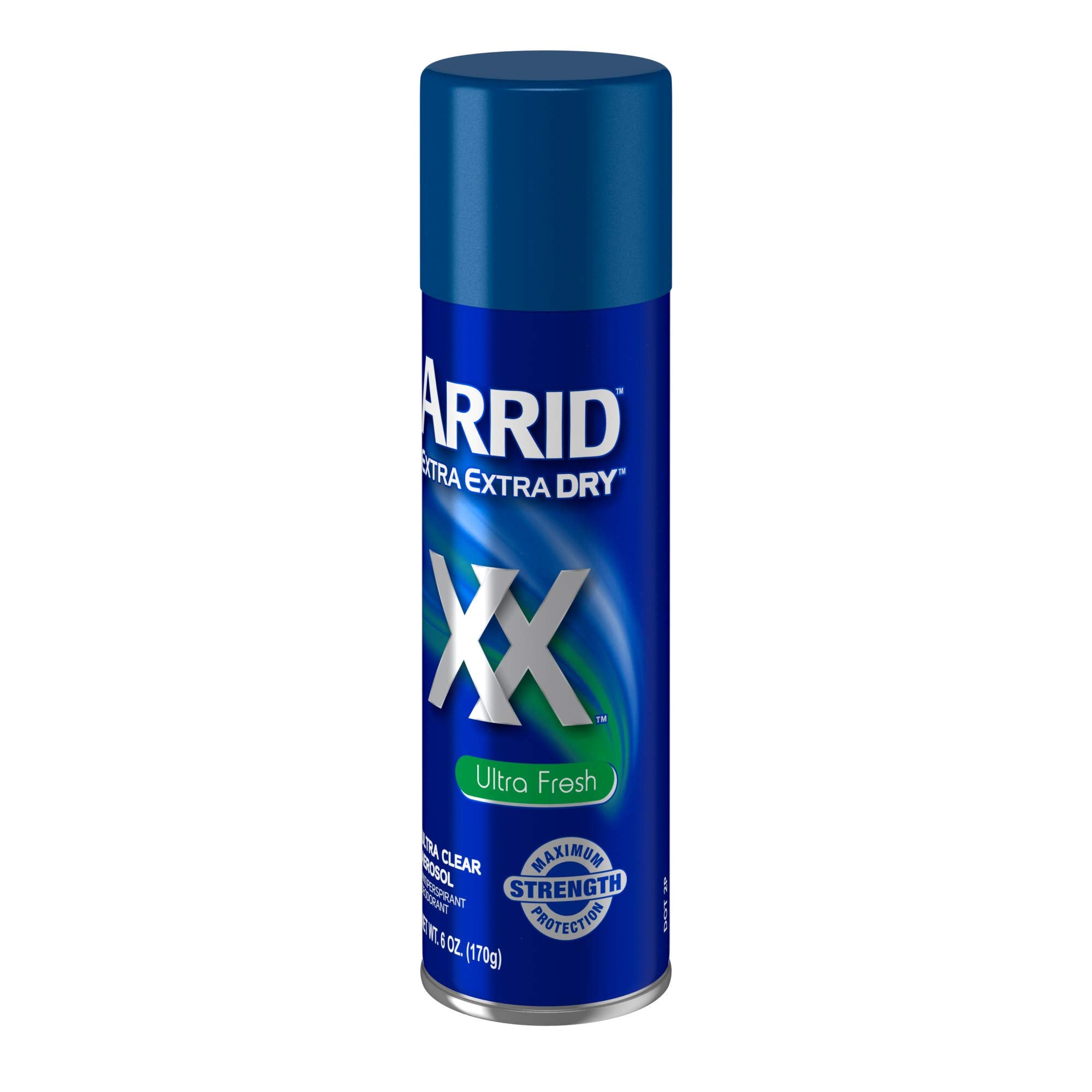 Underarm protection with Arrid XX Dry Ultra Fresh during daytime wear.