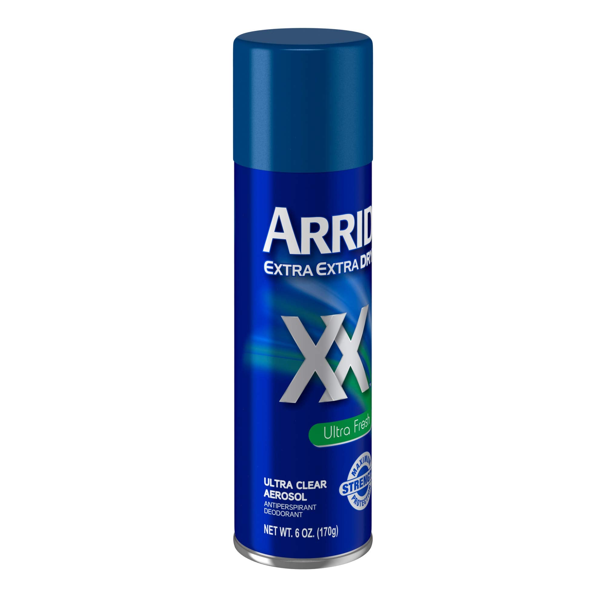 Hands using Arrid XX Dry Ultra Fresh for quick-dry application.