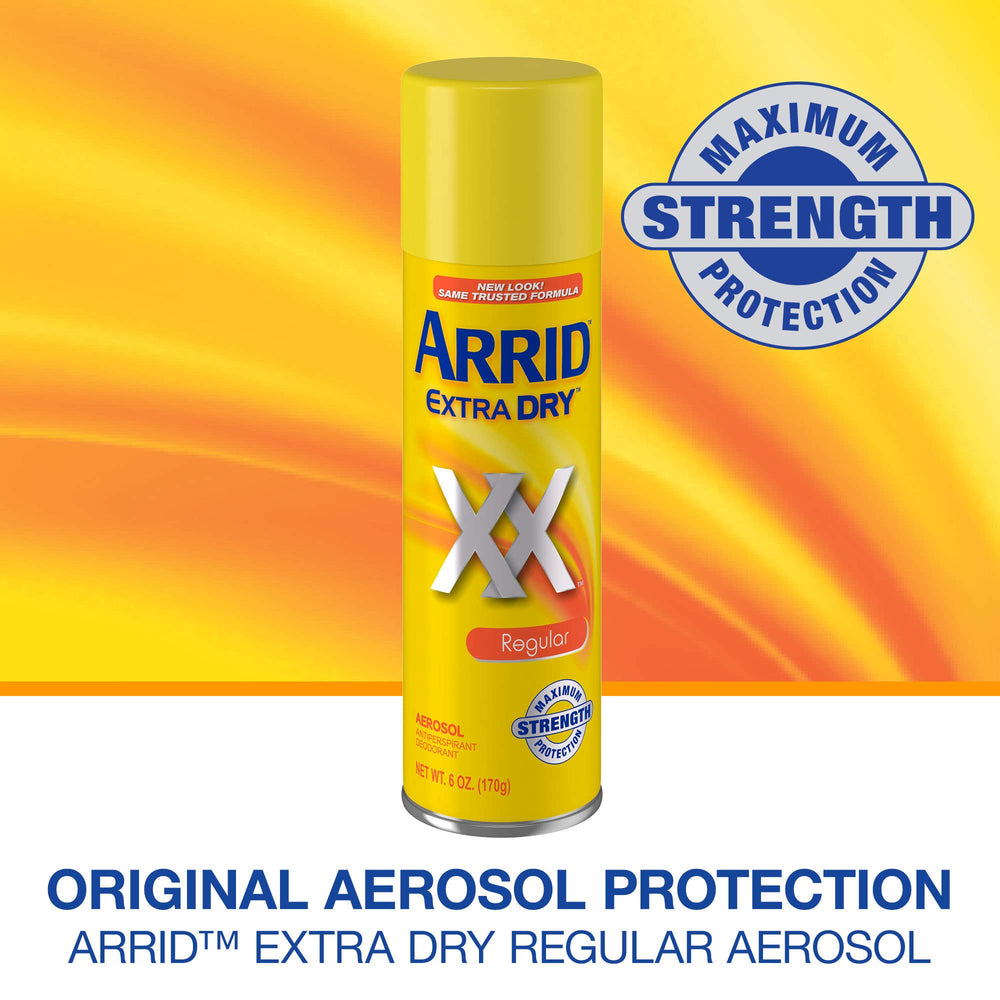 Arrid XX Extra Dry, aerosol en seco para uso diario.
