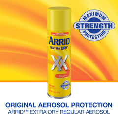 Arrid XX Extra Dry, aerosol en seco para uso diario.