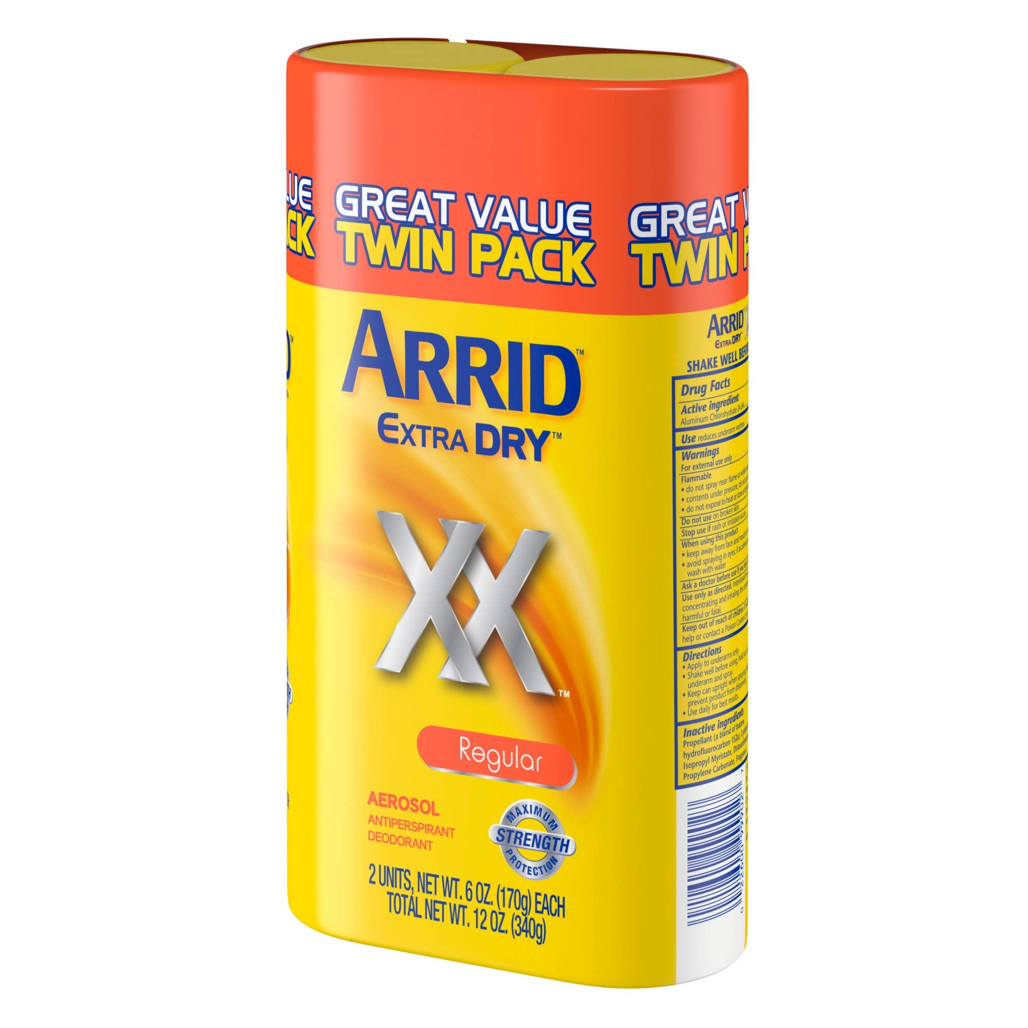 Arrid XX Extra Dry uso diario en rutinas de entrenamiento.