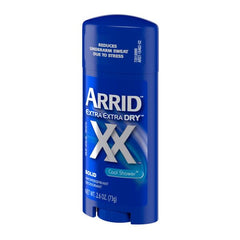 Arrid XX Extra Extra Dry label highlights trusted protection history.