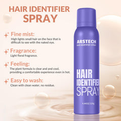 Arstech Dermaplaning Spray shows exfoliation and skin refreshment during use.