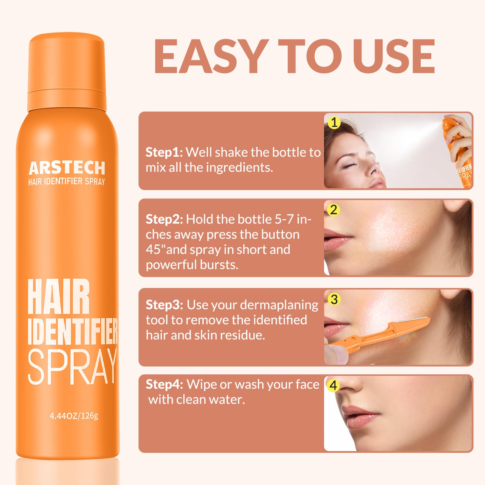 arstech Facial spray leaves skin moisturized after use for smoother makeup.