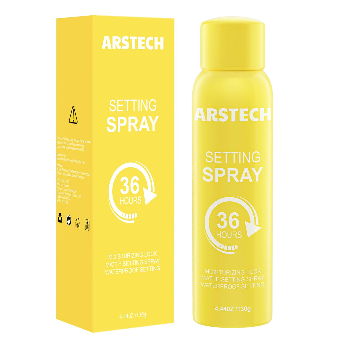 ARSTECH fijador de maquillaje: lima aroma para fijar maquillaje y refrescar la piel.