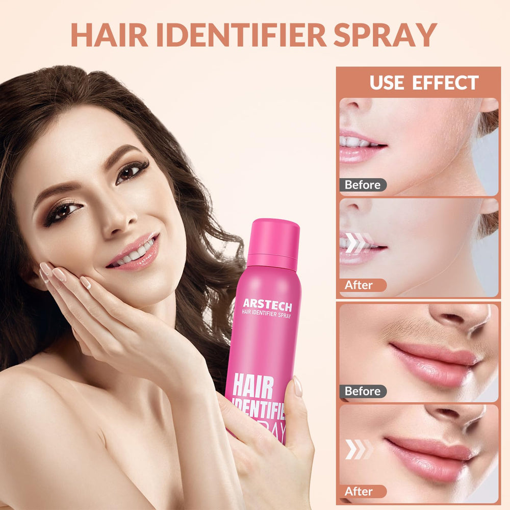 Arstech rose scent spray used for skin-prep before facial hair removal