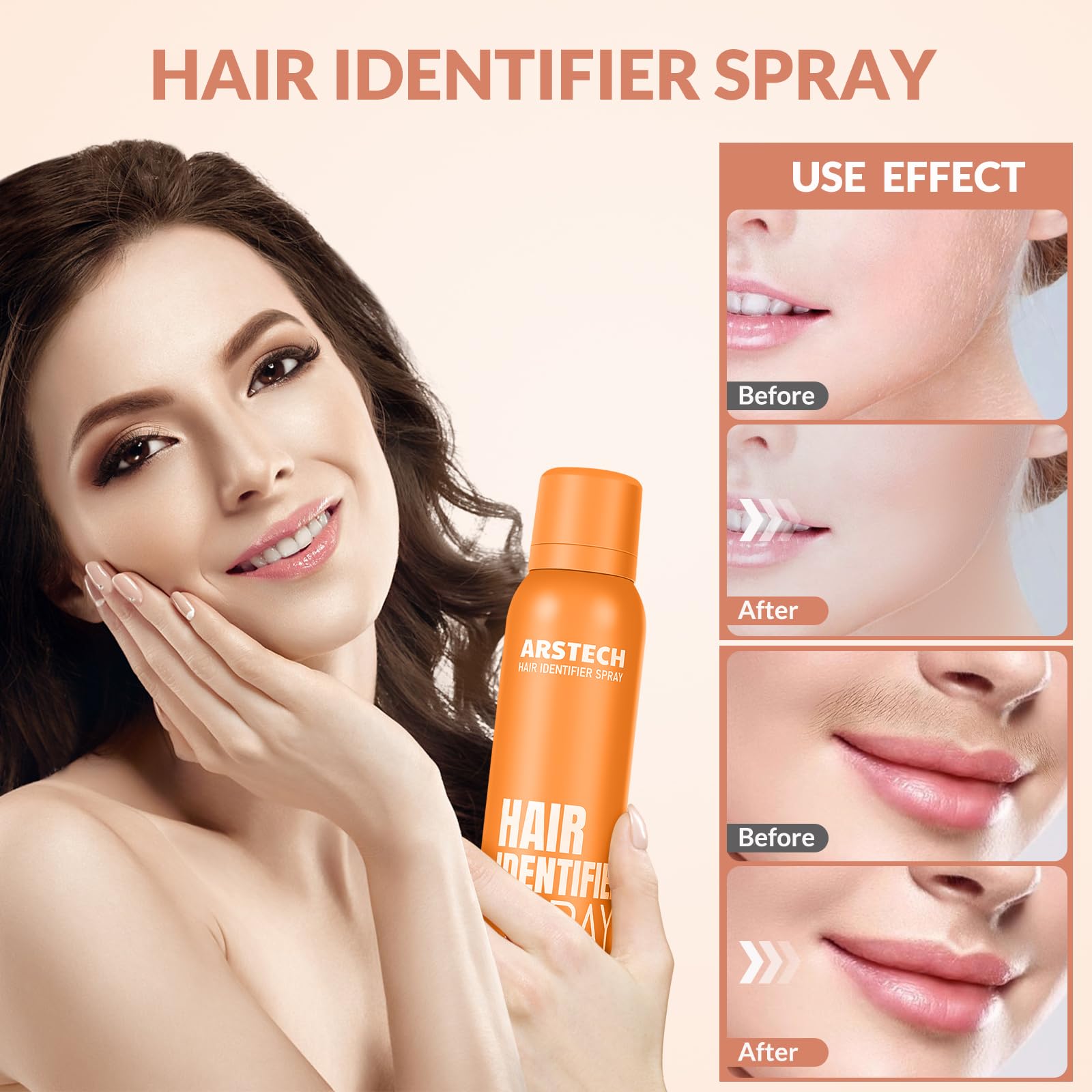 arstech Travel-foldable shaver kit fits in a makeup bag for on-the-go beauty.
