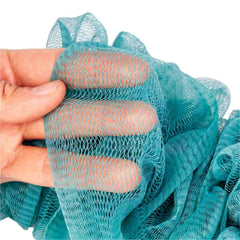 Arswin back-scrubber long-handle blue highlights 18-inch reach for hard-to-reach areas.