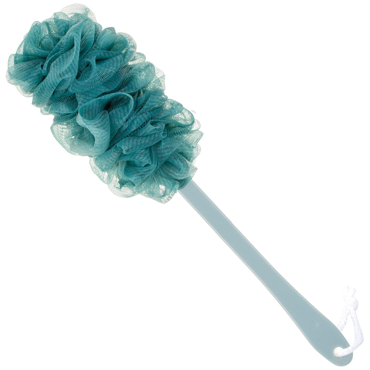 Arswin back-scrubber with long handle blue for easy reach and thorough cleansing.