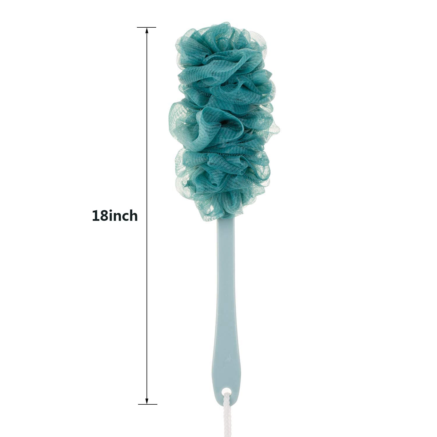 Arswin soft-material back-scrubber blue delivers gentle cleansing on sensitive skin.