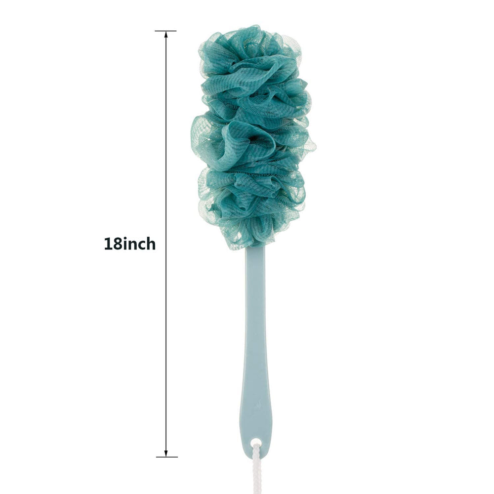 Arswin soft-material back-scrubber blue delivers gentle cleansing on sensitive skin.