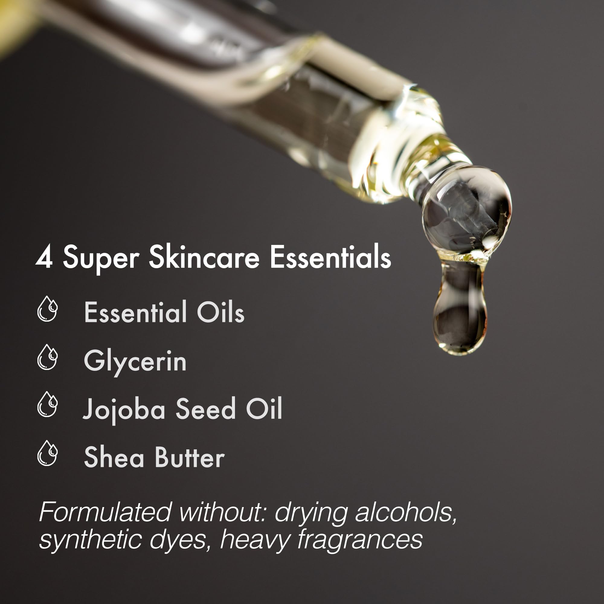 The Art of Shaving balm being applied for hydration.