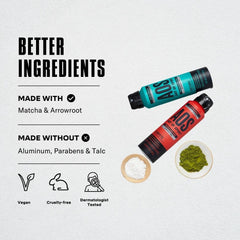 Art of Sport aluminum-free formula ideal for athletes seeking long-lasting odor control.