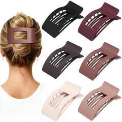 Pinza plana mate Artchita en seis colores, ideal para combinar con cualquier estilo