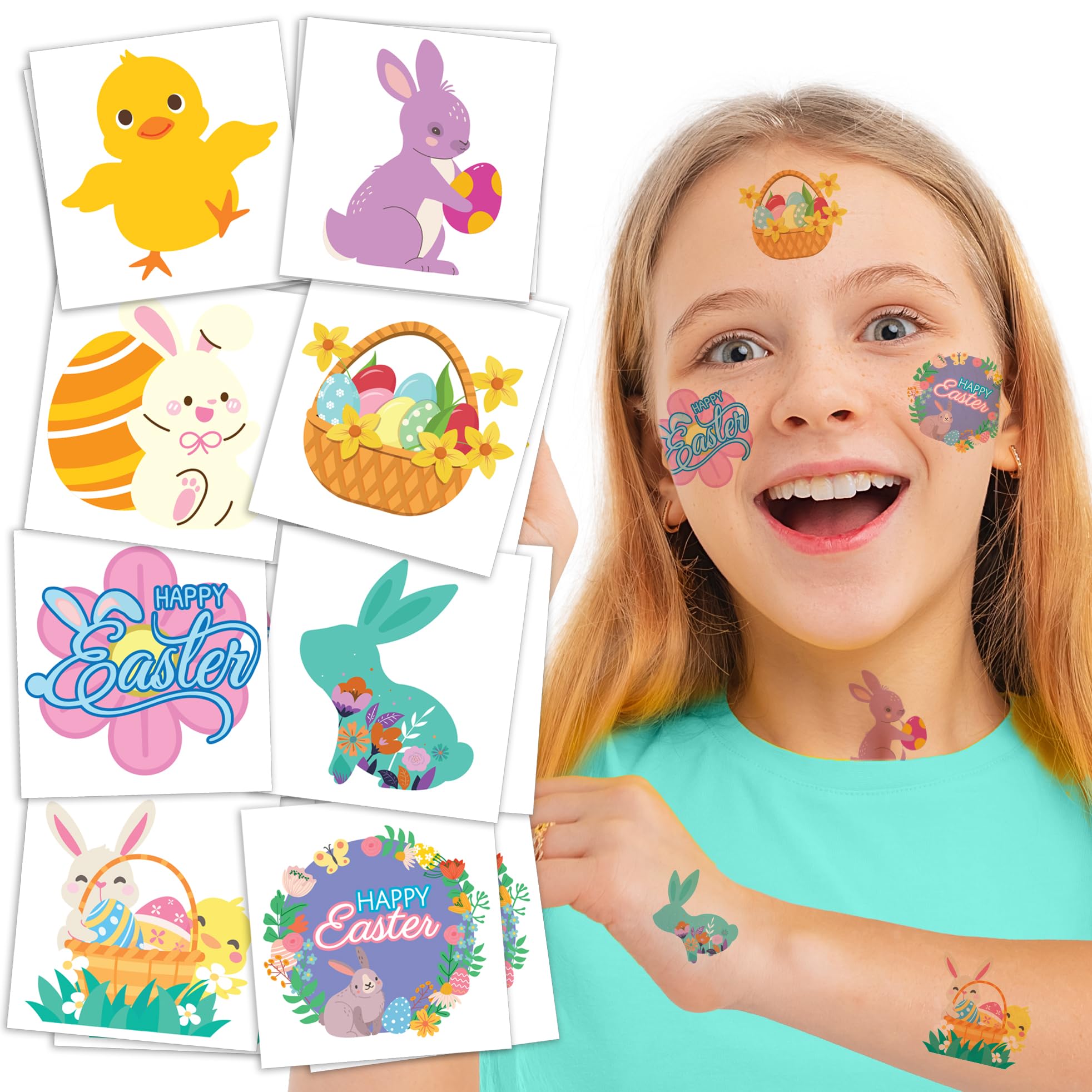 Tatuaje temporal ArtCreativity pollito, ideal para actividades en clase y recompensas.