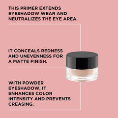 ARTDECO All In One Eye Primer, equilibrio de color para sombras vibrantes sin pliegues.