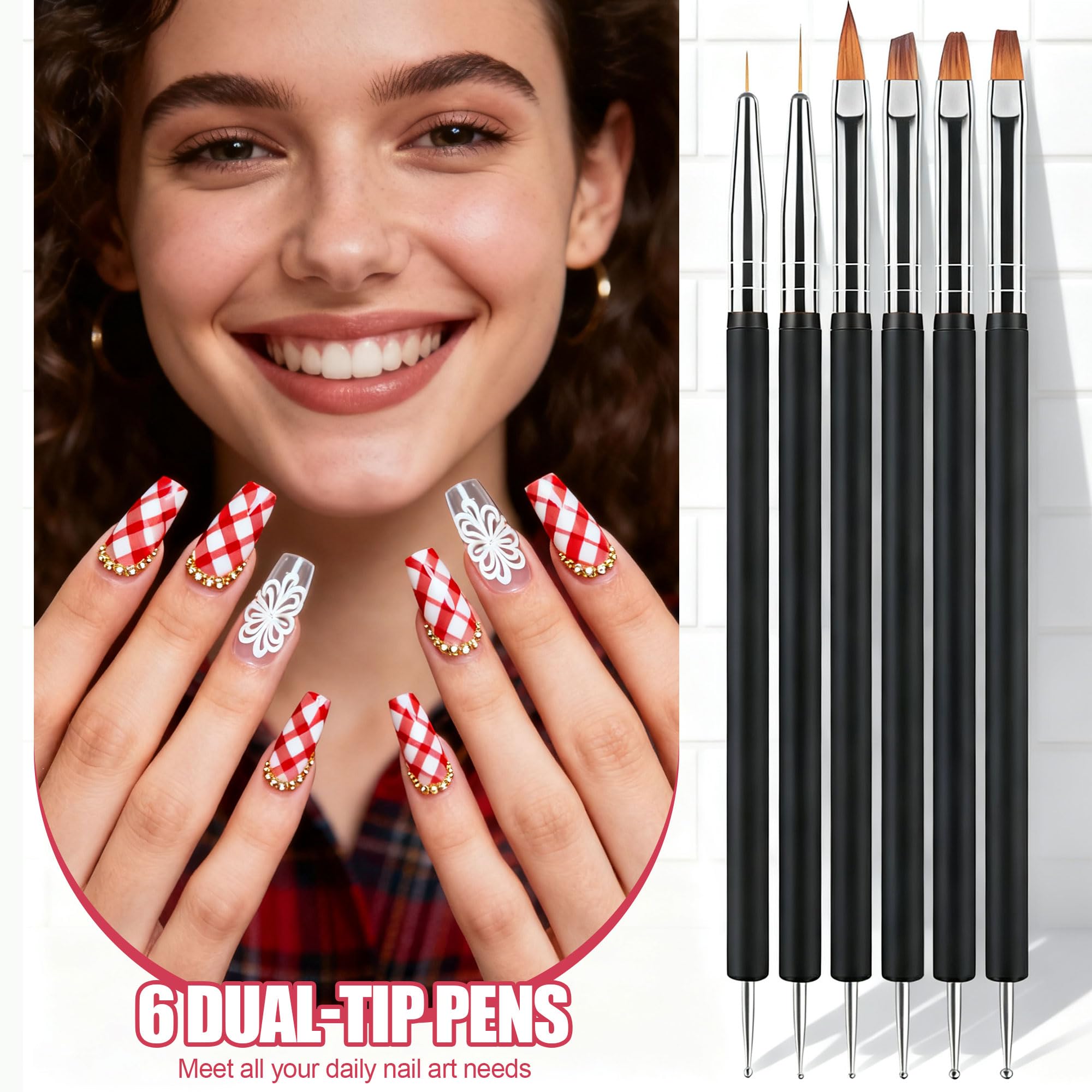 Artdone color tape set supports versatile designs on nails, cases, and accessories