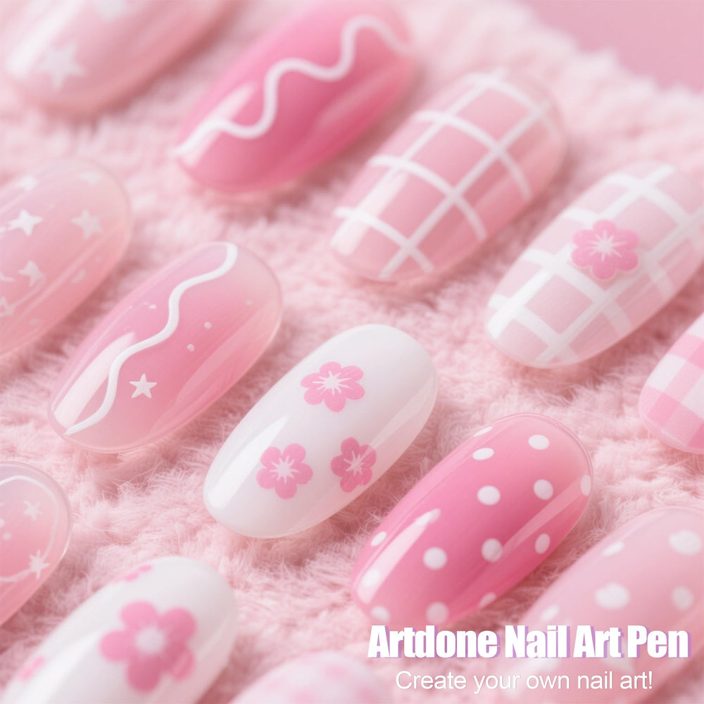 Artdone fine-detail liner brushes for precise lines