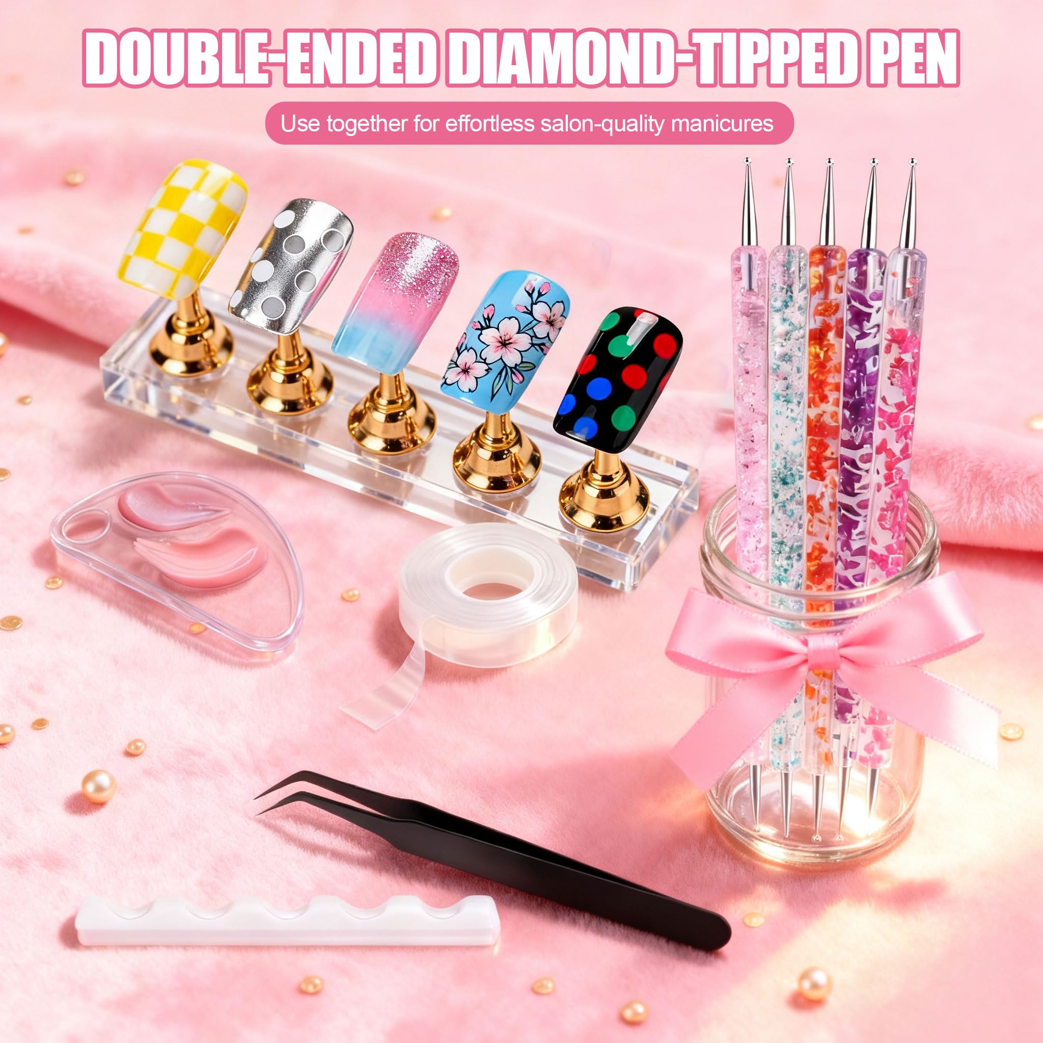 Artdone dotting tools assortment enables precise dots and patterns