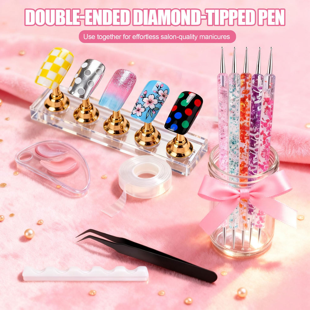 Artdone dotting tools assortment enables precise dots and patterns