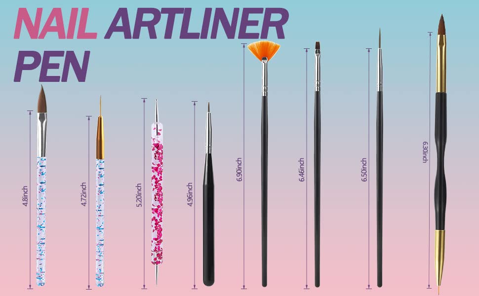 Artdone easy grip handles for comfortable, steady application