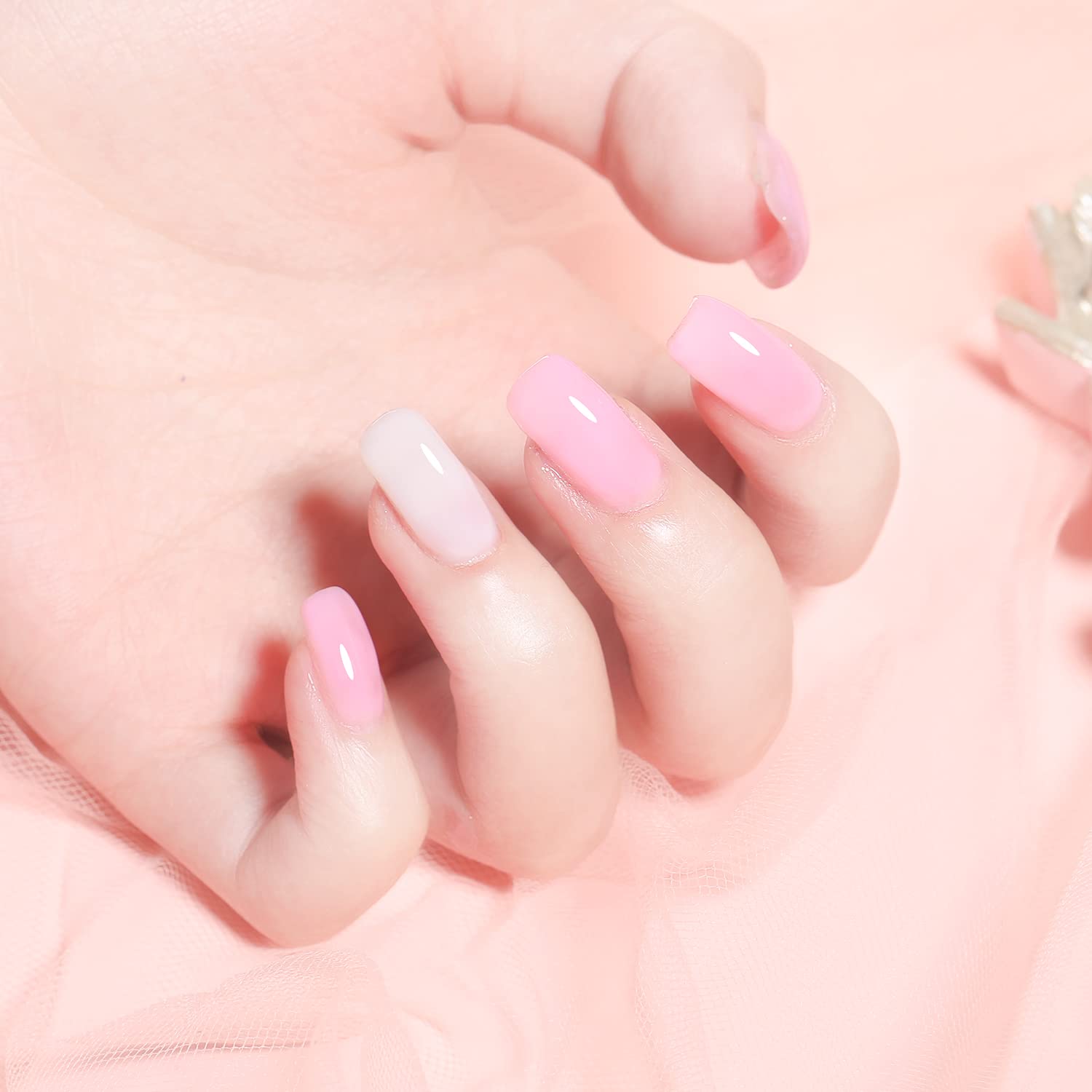 Artdone gel jelly blanco lechoso para base neutra y suave.