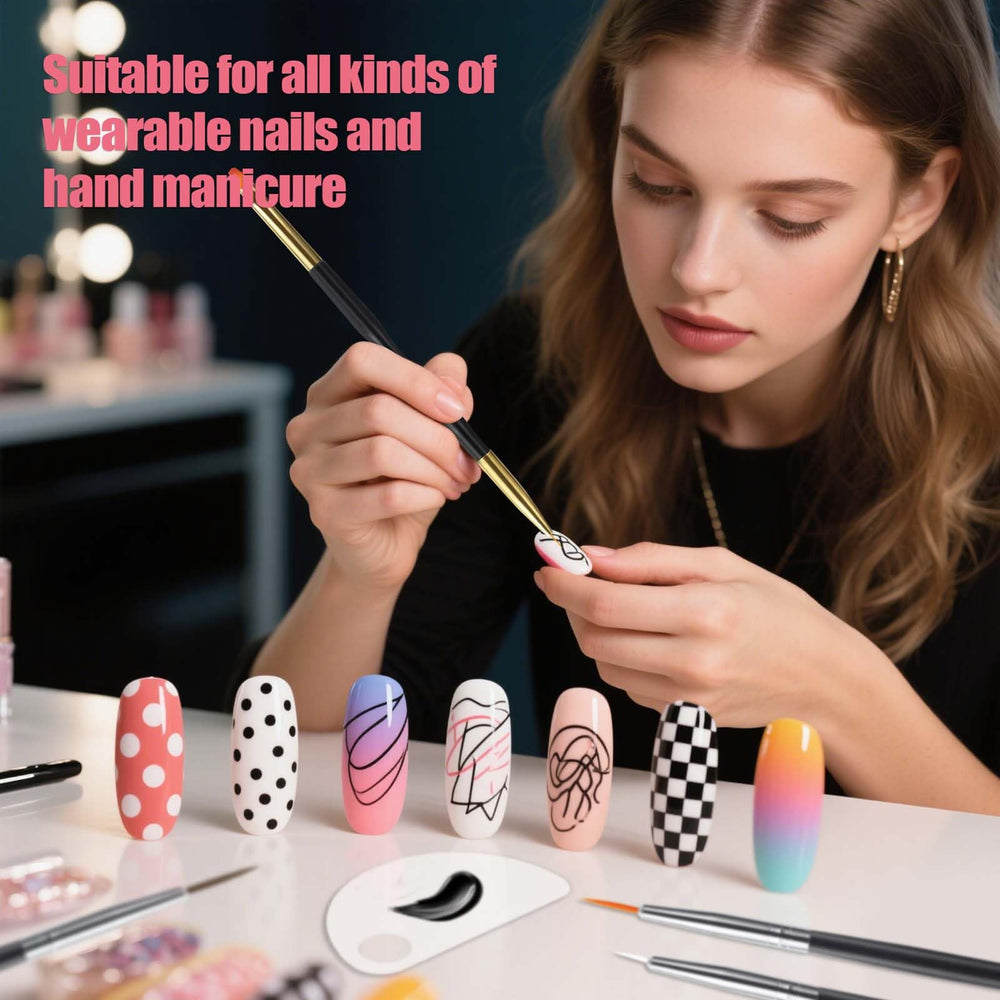 Artdone double-ended brush set adds versatility for shading