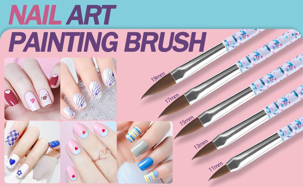 Artdone nail dust brush for cleanup and tidy tips