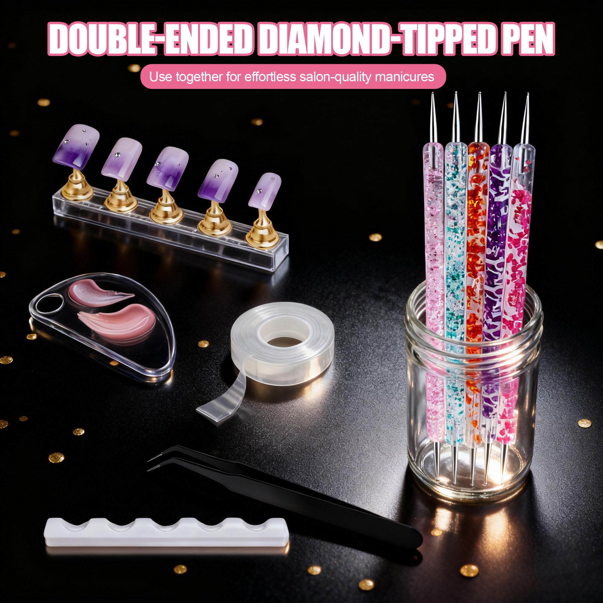 Artdone three liner pens for precise outlining on tips