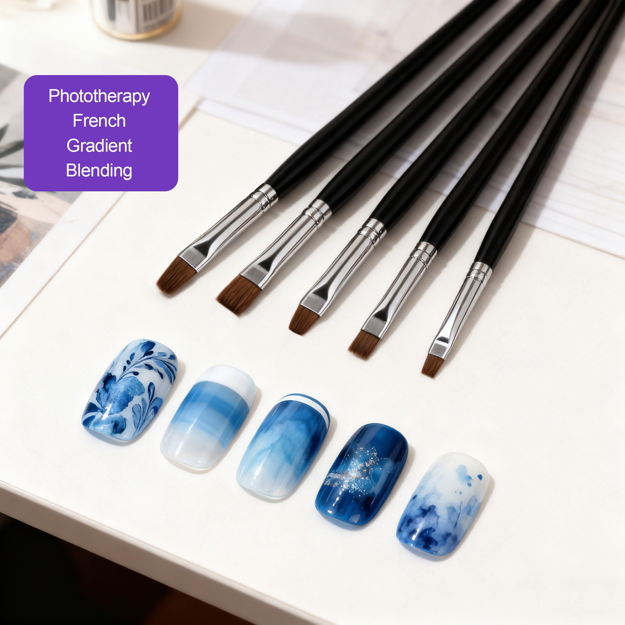 Artdone nano tape rolls for clean masking during nail art