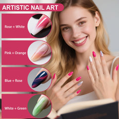 Artdone top coat provides a glossy, durable seal for colors.