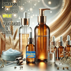 Artekas Innovation Proteína de Trigo Hidrolizada, aplicación en cabello para reparación y brillo.