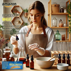 Proteína hidrolizada de trigo de Artekas Innovation, textura líquida para champú suave.