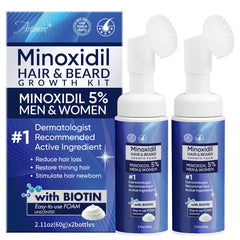 Artimore 5% Minoxidil Foam bottle for daily scalp treatment and growth support