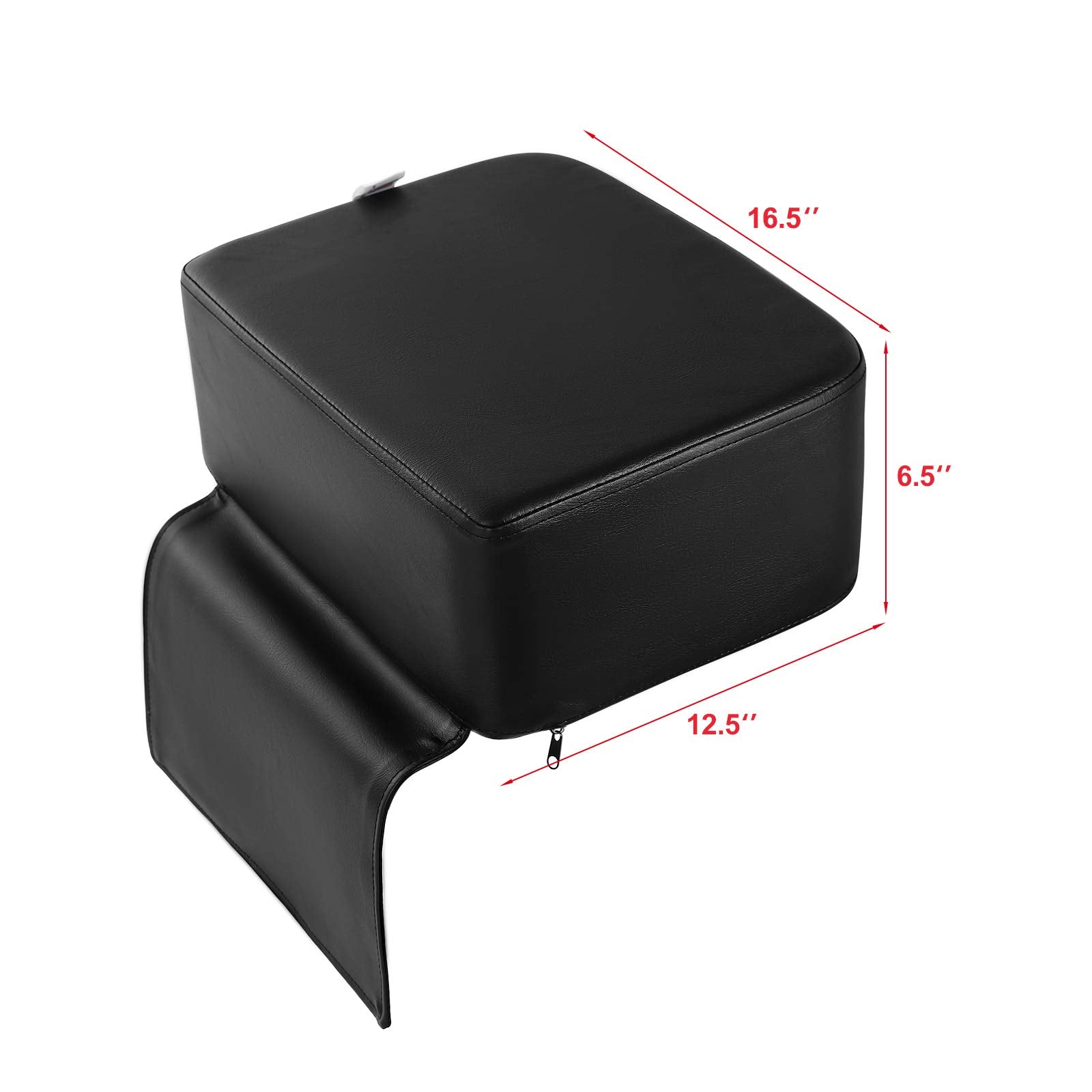 Artist hand booster seat kids side view highlights compact footprint and chair compatibility