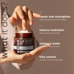Artnaturals aloe vera para cabello suave y calma el cuero cabelludo.
