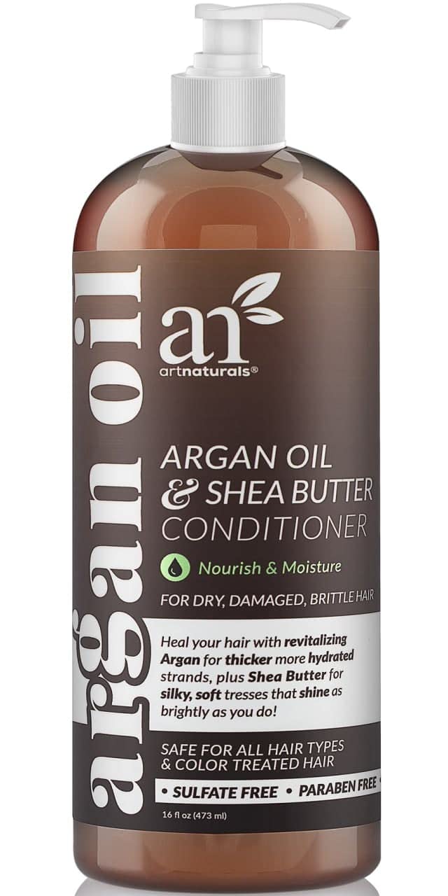 Artnaturals Acondicionador de Argán: botella lista para hidratación profunda.
