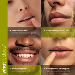Artnaturals bálsamo labial, sabor mango-papaya, suavidad y reparación para labios.