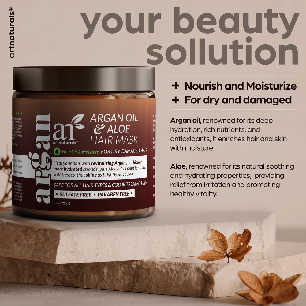 Artnaturals aceite de jojoba orgánico para nutrición del cuero cabelludo y brillo.