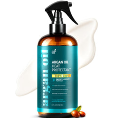 Protector térmico Artnaturals para cabello, botella con pulverizador, protege contra el calor