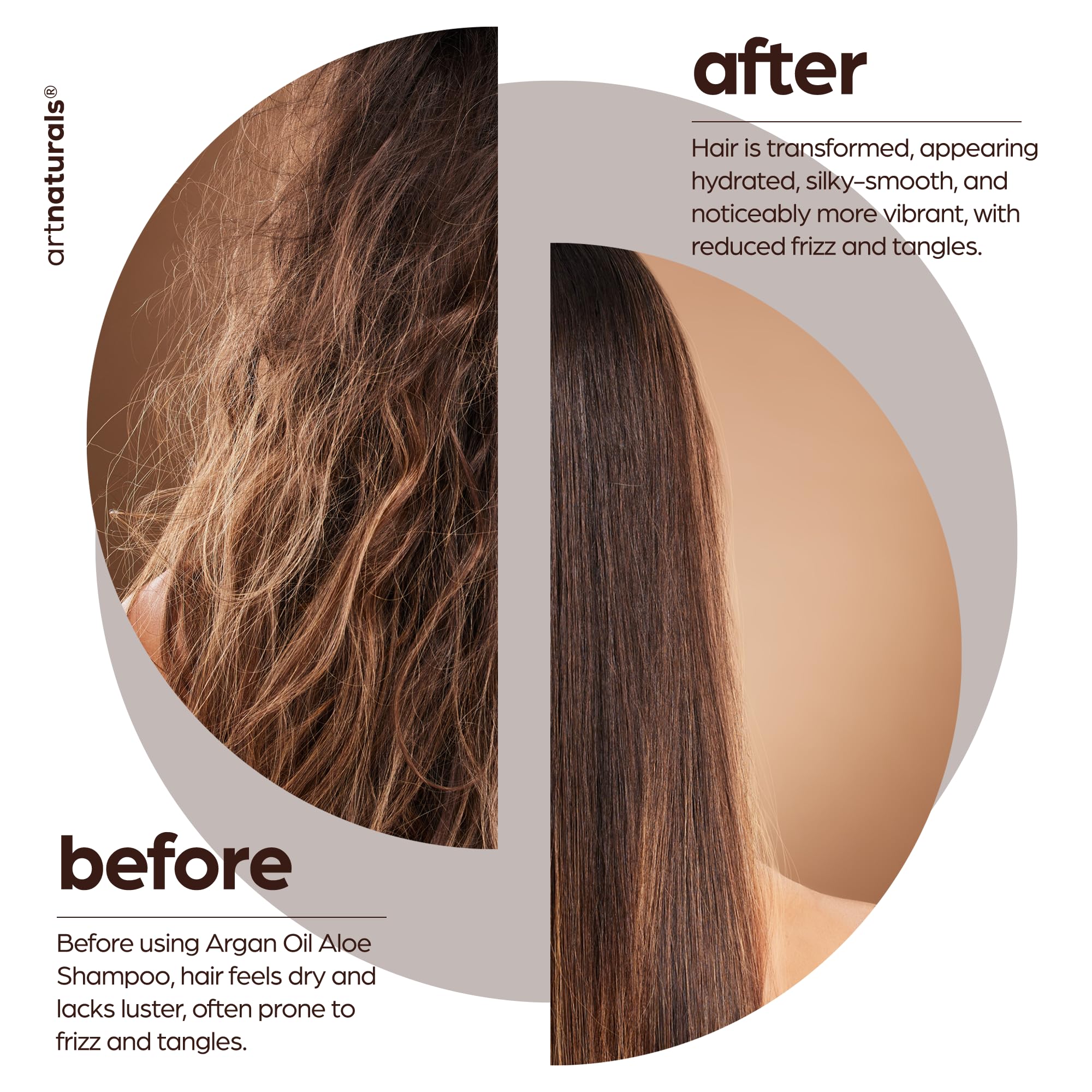 Artnaturals Shampoo Argán Marruecos: cabello suave y brillante tras cada lavado.