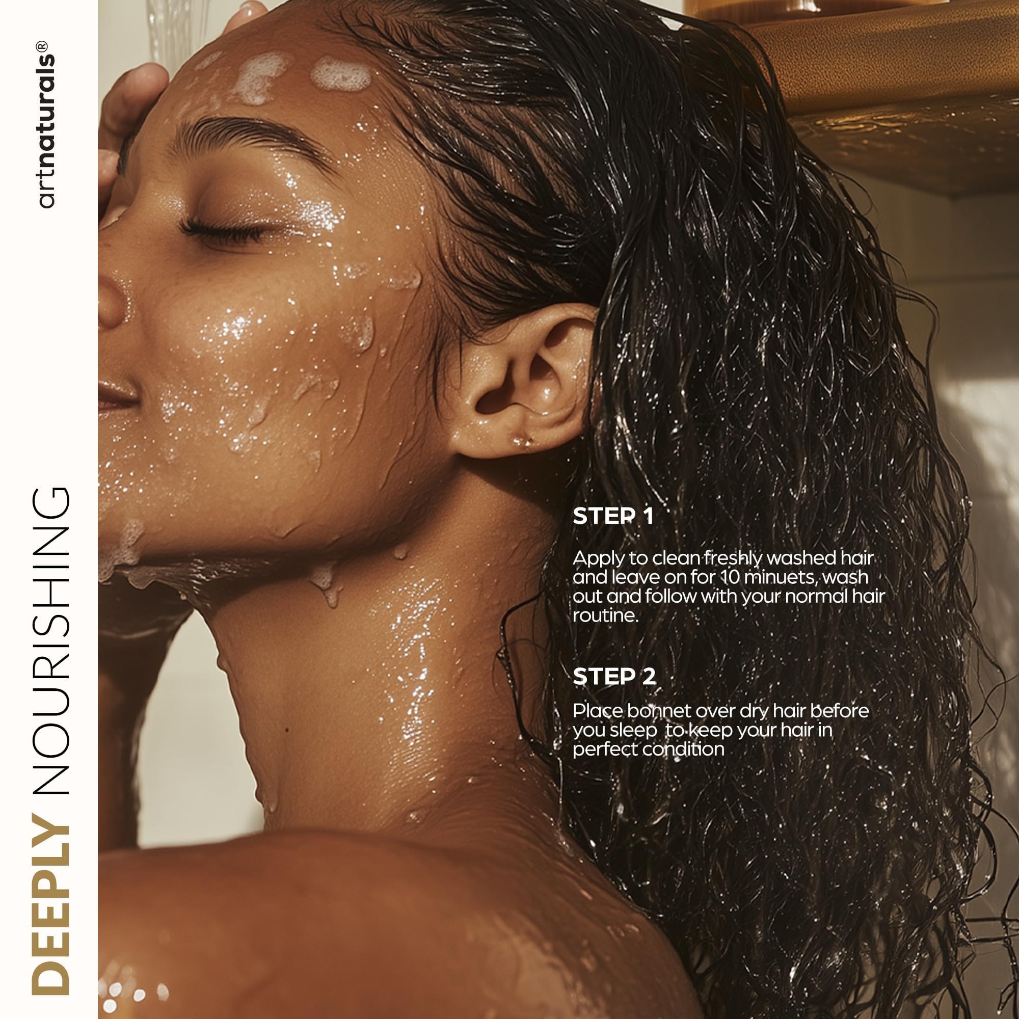 Artnaturals libre de sulfatos y sin crueldad, apto para todo tipo de cabello.