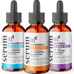 Artnaturals suero vitamina C, iluminación antioxidante para la piel.
