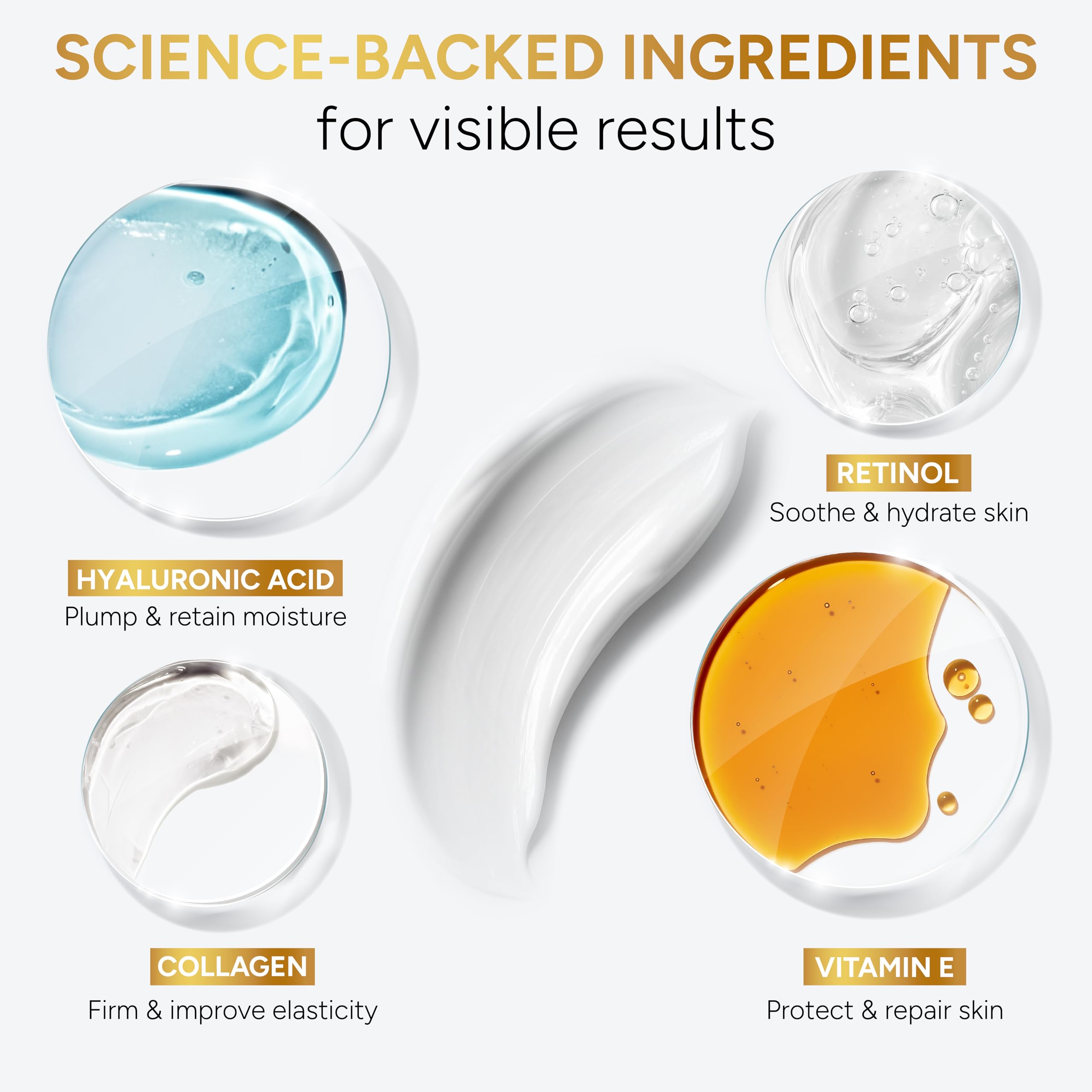 Arvesa crema retinol para uso nocturno, piel calmada