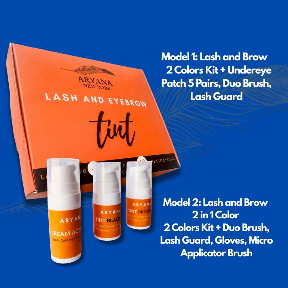 ARYANA NEW YORK kit-packaging shows compact setup ideal for on-the-go touch-ups.