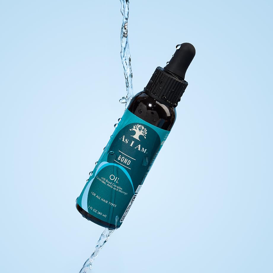 As I Am Bond Oil: formato portable de 60 ml para viajar.